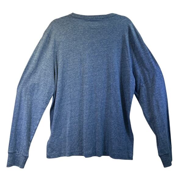 Polo Ralph Lauren Mens L Blue-Heather Long Sleeves Custom Slim Fit Preppy Shirt - Picture 2 of 11